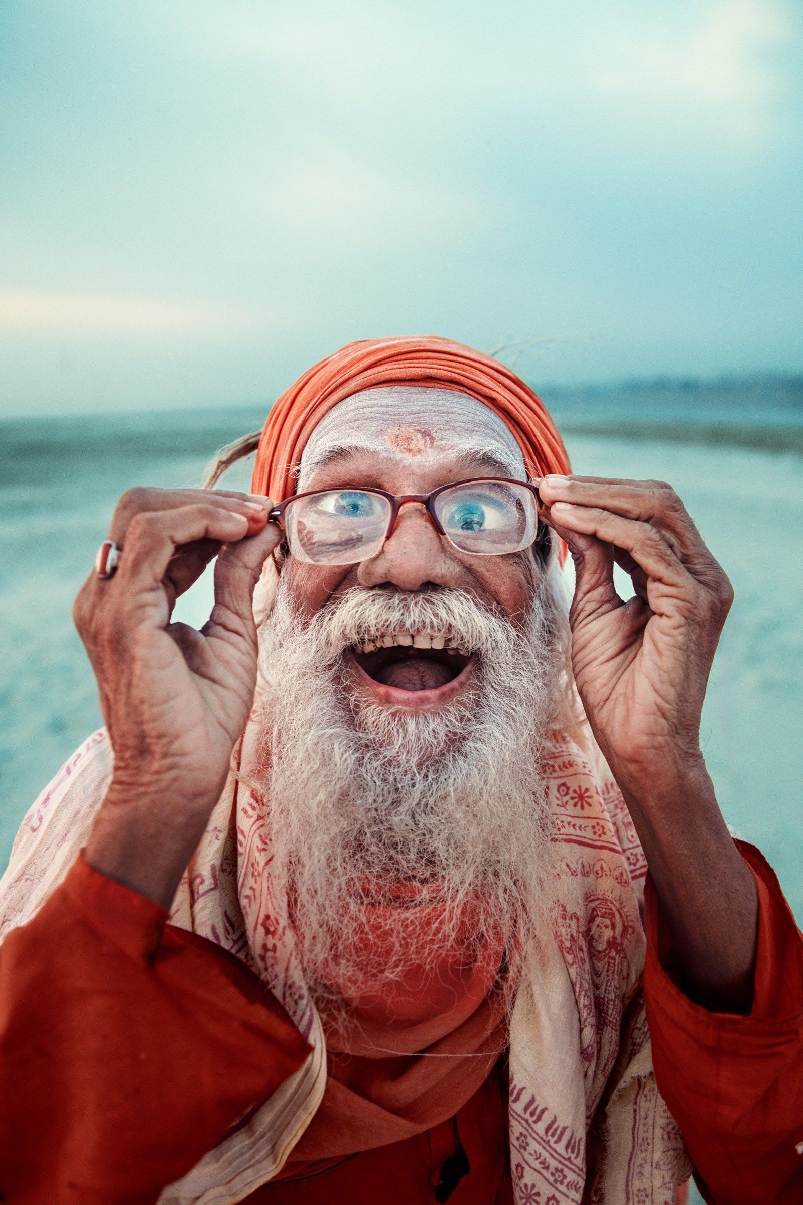 Sadhu portrait, Varanasi